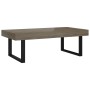 Mesa de centro MDF y hierro gris y negro 120x60x40 cm de vidaXL, Mesas de centro - Ref: Foro24-286104, Precio: 116,99 €, Desc...