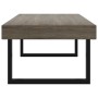 Mesa de centro MDF y hierro gris y negro 120x60x40 cm de vidaXL, Mesas de centro - Ref: Foro24-286104, Precio: 116,99 €, Desc...