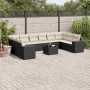 11-teiliges Gartensofa-Set und schwarze synthetische Rattankissen von , Gartensets - Ref: Foro24-3223075, Preis: 729,69 €, Ra...