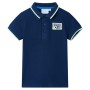 Polo infantil azul oscuro 128 de , Camisetas para niños - Ref: Foro24-12442, Precio: 10,99 €, Descuento: %