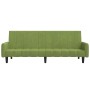 2 seater light green velvet sofa bed by , Sofas - Ref: Foro24-375777, Price: 247,99 €, Discount: %