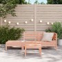 3-seater garden sofa in solid Douglas fir wood by , Modular outdoor sofas - Ref: Foro24-838045, Price: 131,47 €, Discount: %