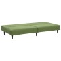 2-Sitzer-Schlafsofa aus hellgrünem Samt von , Sofas - Ref: Foro24-375929, Preis: 212,71 €, Rabatt: %