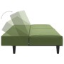 2 seater light green velvet sofa bed by , Sofas - Ref: Foro24-375929, Price: 212,71 €, Discount: %