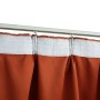 Blackout curtains with hooks 2 pieces rust color 140x175 cm by vidaXL, Curtains and curtains - Ref: Foro24-134473, Price: 33,...