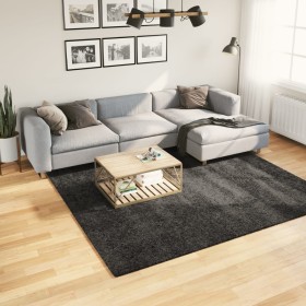 Modern long hair shaggy rug PAMPLONA anthracite 240x240cm by , Rugs - Ref: Foro24-375196, Price: 115,46 €, Discount: %