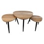 HSM Collection 3-teiliges Couchtisch-Set aus Akazienholz von , Couchtisch - Ref: Foro24-442881, Preis: 181,99 €, Rabatt: %