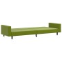 2 seater light green velvet sofa bed by , Sofas - Ref: Foro24-375940, Price: 256,99 €, Discount: %