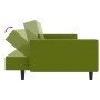 2-Sitzer-Schlafsofa aus hellgrünem Samt von , Sofas - Ref: Foro24-375940, Preis: 243,23 €, Rabatt: %