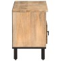 Mueble de TV madera maciza de mango 100x33x46 cm de , Muebles TV - Ref: Foro24-358228, Precio: 101,01 €, Descuento: %