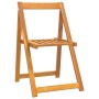 Folding garden chairs 8 pcs solid acacia wood by , Garden chairs - Ref: Foro24-3104965, Price: 243,99 €, Discount: %