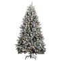 Artificial Christmas tree with hinges 300 LED and balls 180 cm by , Christmas trees - Ref: Foro24-3210156, Price: 140,95 €, D...