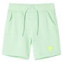 Pantalones cortos infantiles con cordón verde chillón 116 de , Pantalones de niños - Ref: Foro24-11911, Precio: 8,81 €, Descu...