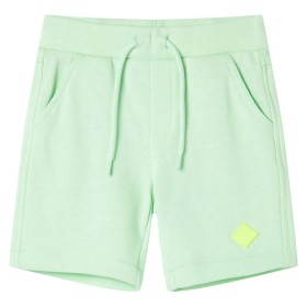 Kindershorts mit leuchtend grünem Kordelzug 116 von , Kinderhosen - Ref: Foro24-11911, Preis: 8,99 €, Rabatt: %