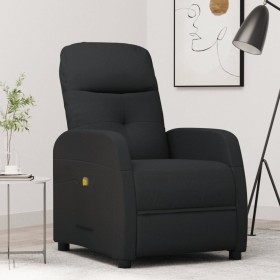 Sillón de masaje de tela negro de , Sillones de masaje eléctricos - Ref: Foro24-348375, Precio: 166,99 €, Descuento: %