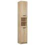 Set de muebles de baño 5 pzas madera contrachapada roble sonoma de , Muebles de baño - Ref: Foro24-3115854, Precio: 312,99 €,...