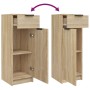 Set de muebles de baño 5 pzas madera contrachapada roble sonoma de , Muebles de baño - Ref: Foro24-3115854, Precio: 312,99 €,...