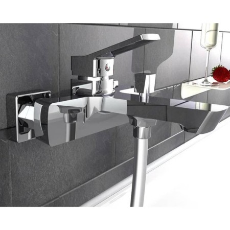 SCHÜTTE STILO bathtub mixer tap chrome by , Faucets - Ref: Foro24-429342, Price: 80,96 €, Discount: %