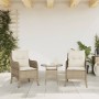 Garden armchairs with cushions 2 units beige synthetic rattan by , Garden chairs - Ref: Foro24-365148, Price: 223,81 €, Disco...