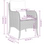 Garden armchairs with cushions 2 units beige synthetic rattan by , Garden chairs - Ref: Foro24-365148, Price: 223,81 €, Disco...