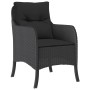 5-piece garden furniture set with black synthetic rattan cushions by , Garden sets - Ref: Foro24-3211867, Price: 498,68 €, Di...