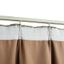 Blackout curtains with hooks 2 pieces taupe 140x225 cm by vidaXL, Curtains and curtains - Ref: Foro24-134480, Price: 37,22 €,...