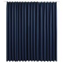 Blackout curtain with hooks blue 290x245 cm by vidaXL, Curtains and curtains - Ref: Foro24-134457, Price: 31,91 €, Discount: %