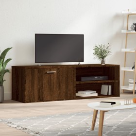 Oak brown engineered wood TV cabinet 120x34x37 cm by , TV Furniture - Ref: Foro24-833550, Price: 52,99 €, Discount: %