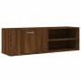 Mueble de TV madera de ingeniería marrón roble 120x34x37 cm de , Muebles TV - Ref: Foro24-833550, Precio: 53,00 €, Descuento: %