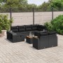 11-piece garden sofa set and black synthetic rattan cushions by , Garden sets - Ref: Foro24-3266255, Price: 594,99 €, Discoun...