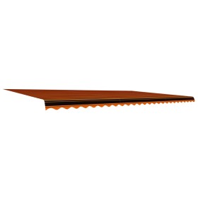 Orange and brown canvas awning 600x300 cm by vidaXL, Awnings - Ref: Foro24-145727, Price: 82,55 €, Discount: %