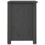 Bedside tables 2 pcs solid gray pine wood 40x35x49 cm by vidaXL, Nightstands - Ref: Foro24-813714, Price: 79,73 €, Discount: %