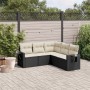 5-piece garden furniture set and black synthetic rattan cushions by , Garden sets - Ref: Foro24-3220145, Price: 347,91 €, Dis...