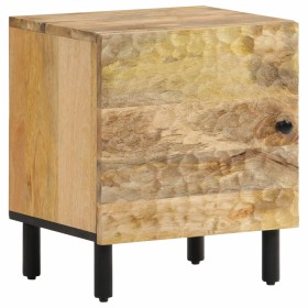 Mesita de noche de madera maciza de mango 40x33x46 cm de , Mesitas de noche - Ref: Foro24-356887, Precio: 62,99 €, Descuento: %