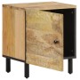 Mesita de noche de madera maciza de mango 40x33x46 cm de , Mesitas de noche - Ref: Foro24-356887, Precio: 62,88 €, Descuento: %