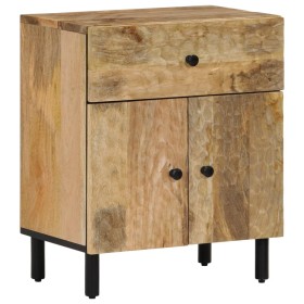 Mesita de noche madera maciza de mango 50x33x60 cm de , Mesitas de noche - Ref: Foro24-356902, Precio: 94,99 €, Descuento: %