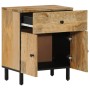 Solid mango wood bedside table 50x33x60 cm by , Nightstands - Ref: Foro24-356902, Price: 95,00 €, Discount: %