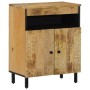 Solid mango wood auxiliary cabinet 60x33x75 cm by , Sideboards - Ref: Foro24-356916, Price: 111,99 €, Discount: %