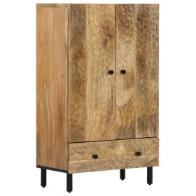 Aparador alto madera maciza de mango 60x33x100 cm de , Aparadores - Ref: Foro24-356921, Precio: 288,99 €, Descuento: %