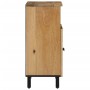 Solid mango wood auxiliary cabinet 60x33x75 cm by , Sideboards - Ref: Foro24-356916, Price: 111,99 €, Discount: %