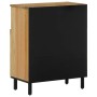 Solid mango wood auxiliary cabinet 60x33x75 cm by , Sideboards - Ref: Foro24-356916, Price: 111,99 €, Discount: %