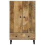 Aparador alto madera maciza de mango 60x33x100 cm de , Aparadores - Ref: Foro24-356921, Precio: 288,99 €, Descuento: %