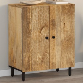 Solid mango wood auxiliary cabinet 60x33x75 cm by , Sideboards - Ref: Foro24-356893, Price: 201,99 €, Discount: %