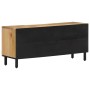 Mueble de TV madera maciza de mango 105x33x46 cm de , Muebles TV - Ref: Foro24-356891, Precio: 116,41 €, Descuento: %