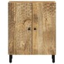 Solid mango wood auxiliary cabinet 60x33x75 cm by , Sideboards - Ref: Foro24-356893, Price: 202,23 €, Discount: %