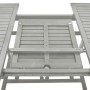 Garden table solid gray acacia wood 200x100x75 cm by vidaXL, Garden tables - Ref: Foro24-47277, Price: 167,99 €, Discount: %