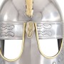 Réplica de casco Beowulf antiguo LARP acero plateado de vidaXL, Armas coleccionables - Ref: Foro24-286232, Precio: 76,33 €, D...