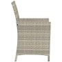 Garden chairs and table 3 pieces synthetic rattan gray cushion by , Garden sets - Ref: Foro24-365122, Price: 181,98 €, Discou...