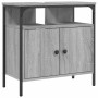 Sonoma gray engineered wood bathroom sink cabinet 60x30x60 cm by , Dressing tables - Ref: Foro24-842439, Price: 59,91 €, Disc...