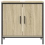 Bathroom sink cabinet engineered wood Sonoma oak 60x30x60 cm by , Dressing tables - Ref: Foro24-842447, Price: 67,83 €, Disco...